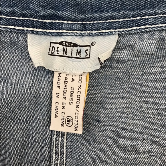 Plus Size Only Denims Carpenter style denim shorts - Picture 3 of 3